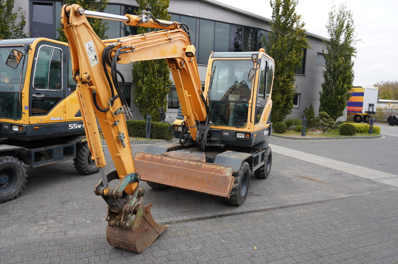 Miniexcavadora Hyundai Robex 55W-9 Wheeled Excavator 5.5t / 2pcs: foto 8