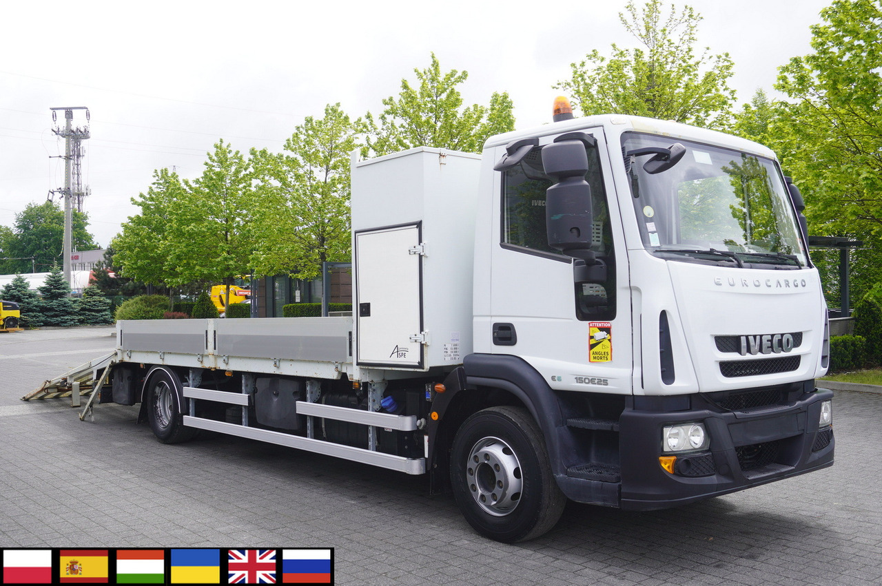 IVECO Eurocargo 150 E25 / 90 tho. km !!! / Tow truck - Camión portavehículos: foto 1 IVECO Eurocargo 150 E25 / 90 tho. km !!! / Tow truck - Camión portavehículos: foto 1