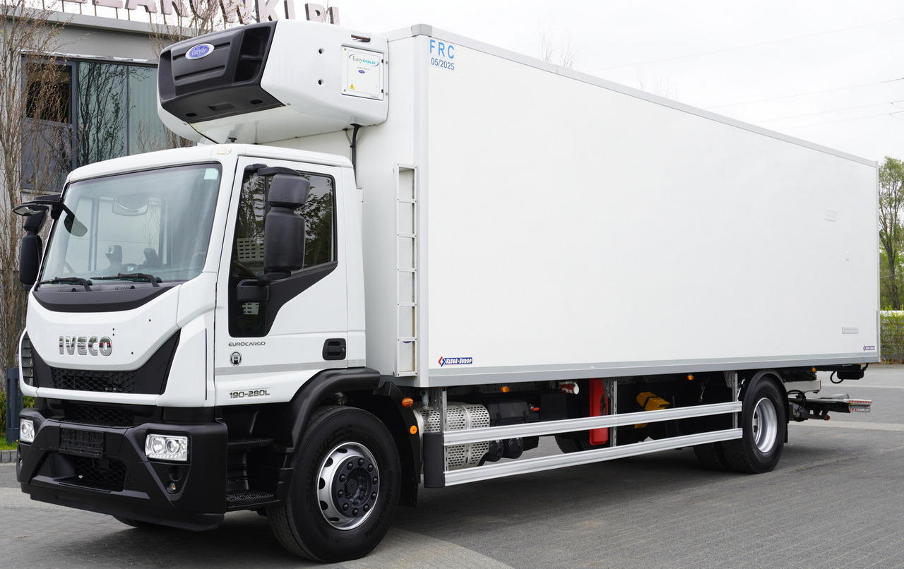 IVECO Eurocargo 190-280L E6 4x2 / Refrigerator / Dhollandia DHSM.20 tail lift / 21 pallet - Camión frigorífico: foto 1 IVECO Eurocargo 190-280L E6 4x2 / Refrigerator / Dhollandia DHSM.20 tail lift / 21 pallet - Camión frigorífico: foto 1