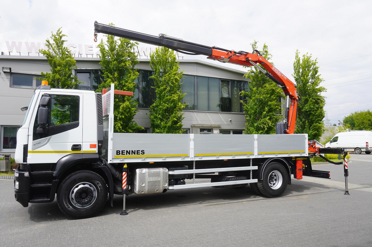 Iveco Stralis 310 / 34 tho km !!! / FASSI 4 Tons 400 MTH! / Flatbed - Camión caja abierta, Camión grúa: foto 5 Iveco Stralis 310 / 34 tho km !!! / FASSI 4 Tons 400 MTH! / Flatbed - Camión caja abierta, Camión grúa: foto 5