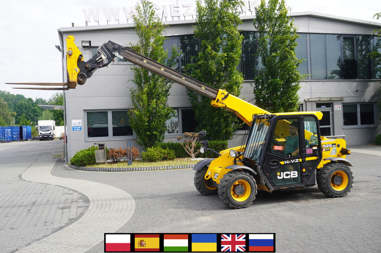 JCB 525-60T5 / 2022 / 860 MTH! / 2.5 T / Reach 6 m / joystick - Cargadora de ruedas telescópica: foto 1 JCB 525-60T5 / 2022 / 860 MTH! / 2.5 T / Reach 6 m / joystick - Cargadora de ruedas telescópica: foto 1