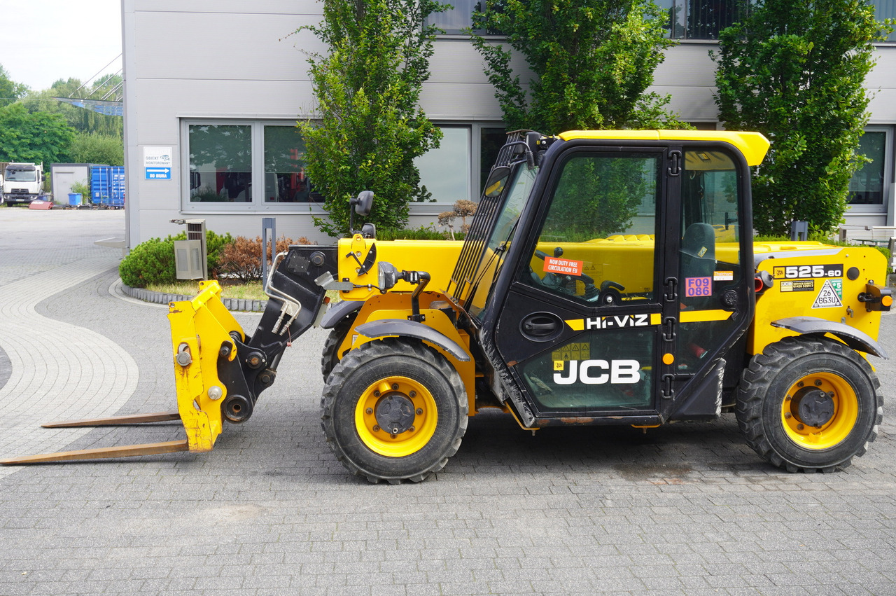 JCB 525-60T5 / 2022 / 860 MTH! / 2.5 T / Reach 6 m / joystick - Cargadora de ruedas telescópica: foto 3 JCB 525-60T5 / 2022 / 860 MTH! / 2.5 T / Reach 6 m / joystick - Cargadora de ruedas telescópica: foto 3