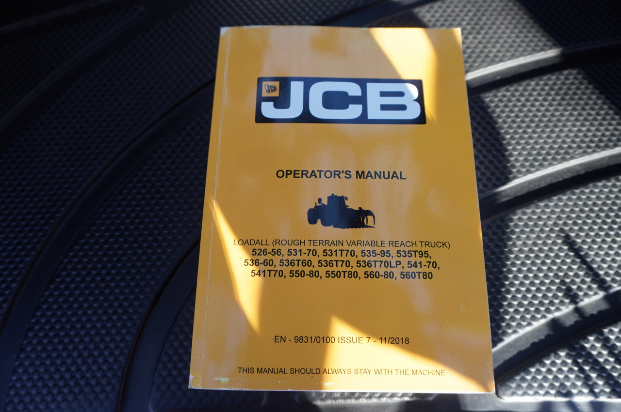 Cargadora de ruedas telescópica JCB 531-70 / 900 MTH telescopic charger! / 3.1 T / 7 M: foto 30