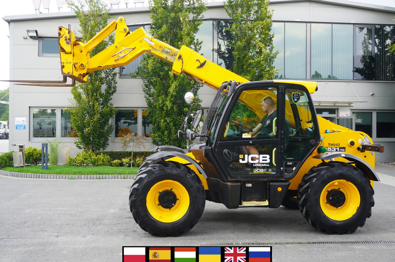 JCB 531-70 / 900 MTH telescopic charger! / 3.1 T / 7 M - Cargadora de ruedas telescópica: foto 1 JCB 531-70 / 900 MTH telescopic charger! / 3.1 T / 7 M - Cargadora de ruedas telescópica: foto 1