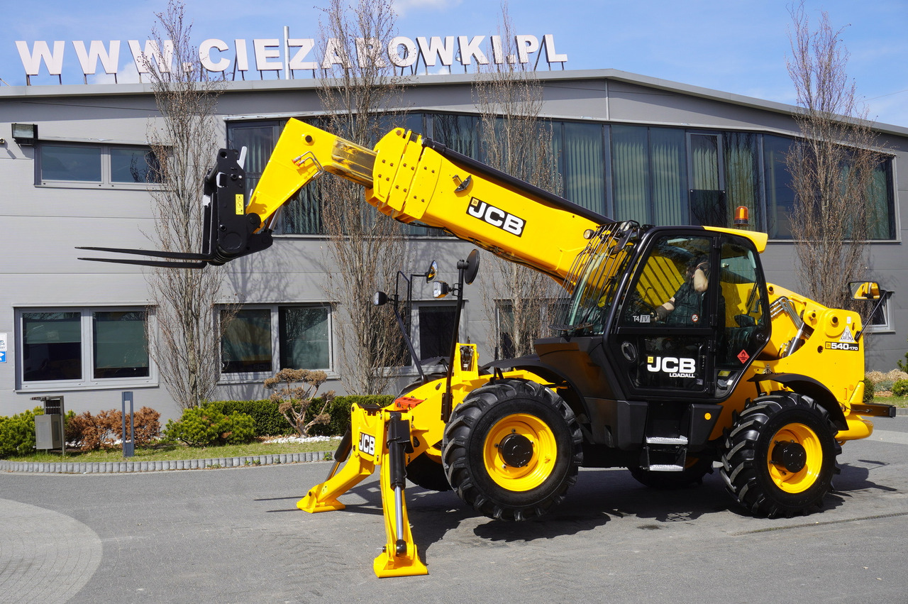 JCB 540-170 Telescopic Loader / 17m / joystick - Cargadora de ruedas telescópica: foto 1 JCB 540-170 Telescopic Loader / 17m / joystick - Cargadora de ruedas telescópica: foto 1