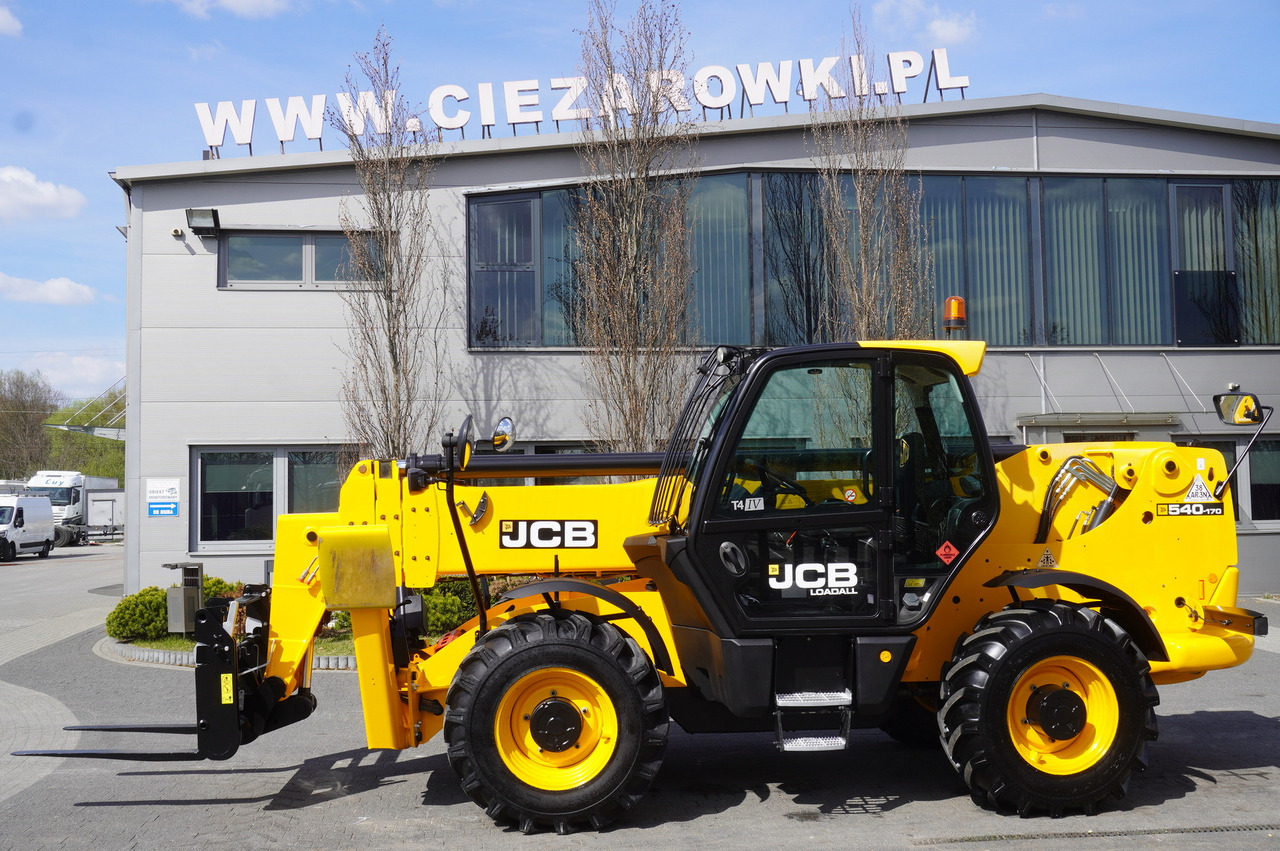 JCB 540-170 Telescopic Loader / 17m / joystick - Cargadora de ruedas telescópica: foto 4 JCB 540-170 Telescopic Loader / 17m / joystick - Cargadora de ruedas telescópica: foto 4