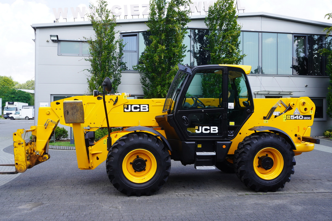 JCB 540-200 Telescopic Loader / 20 m reach / joystick - Cargadora de ruedas telescópica: foto 3 JCB 540-200 Telescopic Loader / 20 m reach / joystick - Cargadora de ruedas telescópica: foto 3