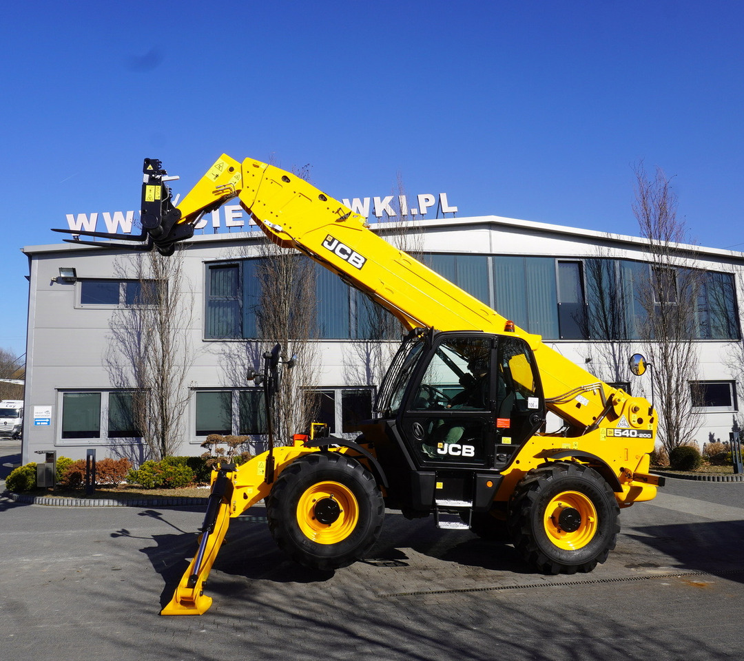 JCB 540-200 Telescopic Loader / 20m / joystick - Cargadora de ruedas telescópica: foto 1 JCB 540-200 Telescopic Loader / 20m / joystick - Cargadora de ruedas telescópica: foto 1