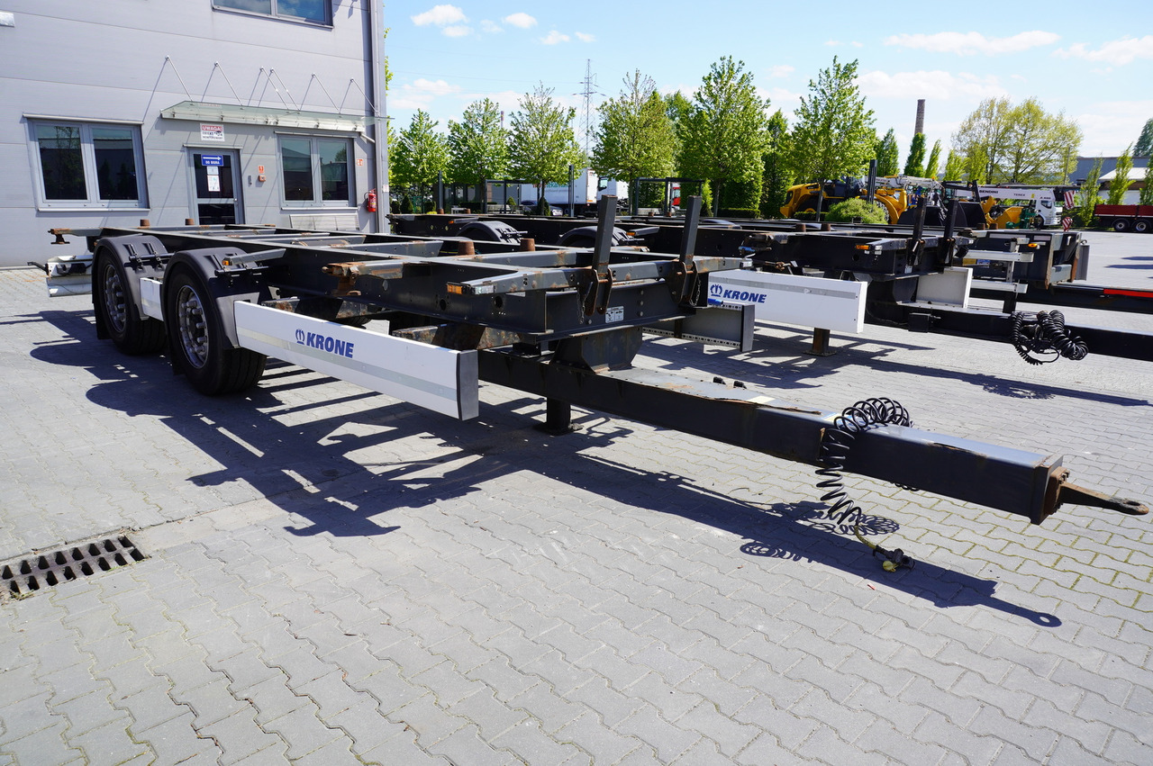 KRONE BDF / 18 t - Remolque chasis: foto 1 KRONE BDF / 18 t - Remolque chasis: foto 1