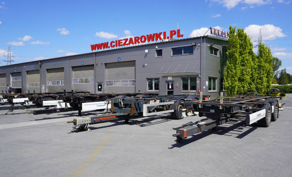 KRONE Trailer Krone BDF / 18 t - Remolque portacontenedore/ Intercambiable: foto 2 KRONE Trailer Krone BDF / 18 t - Remolque portacontenedore/ Intercambiable: foto 2