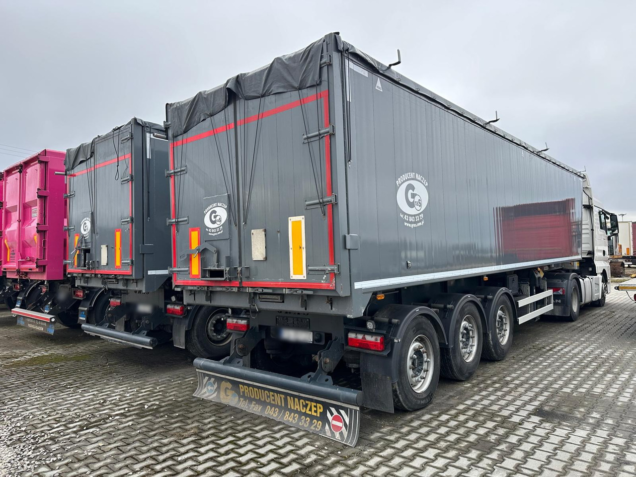LEGRAS GS tipper / 50 m3 semi-trailer! / 2023 / 2 units - Semirremolque volquete: foto 1 LEGRAS GS tipper / 50 m3 semi-trailer! / 2023 / 2 units - Semirremolque volquete: foto 1