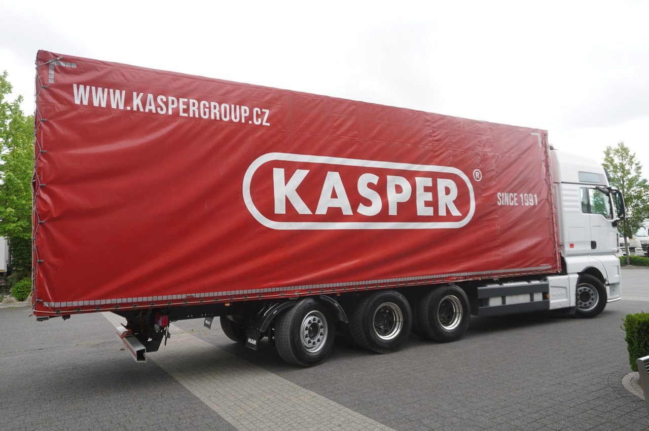 MAN MAN TGX 35.580 E6 8x4 /4 / 23 EPAL tarp superstructure / 4th axle steered - Camión lona: foto 5 MAN MAN TGX 35.580 E6 8x4 /4 / 23 EPAL tarp superstructure / 4th axle steered - Camión lona: foto 5