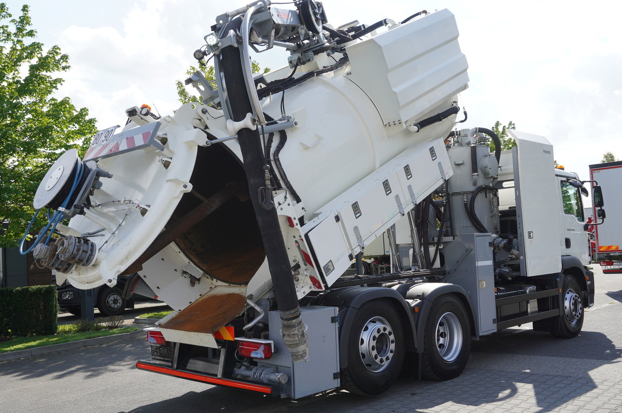 MAN TGM 26.340 E6 / RIVARD sewage cleaner 11.8 m3 / 170 tho. km / steered axle - Limpieza de alcantarillado: foto 3 MAN TGM 26.340 E6 / RIVARD sewage cleaner 11.8 m3 / 170 tho. km / steered axle - Limpieza de alcantarillado: foto 3