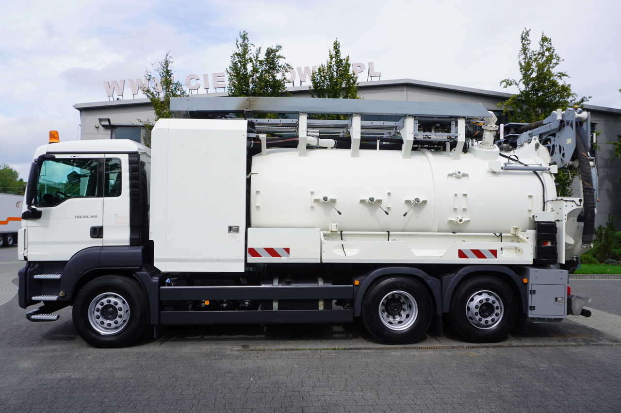 MAN TGS 26.360 E6 / RIVARD sewage cleaner 18 m3 / 115 tho. km / steering axle / 2 units - Limpieza de alcantarillado: foto 3 MAN TGS 26.360 E6 / RIVARD sewage cleaner 18 m3 / 115 tho. km / steering axle / 2 units - Limpieza de alcantarillado: foto 3