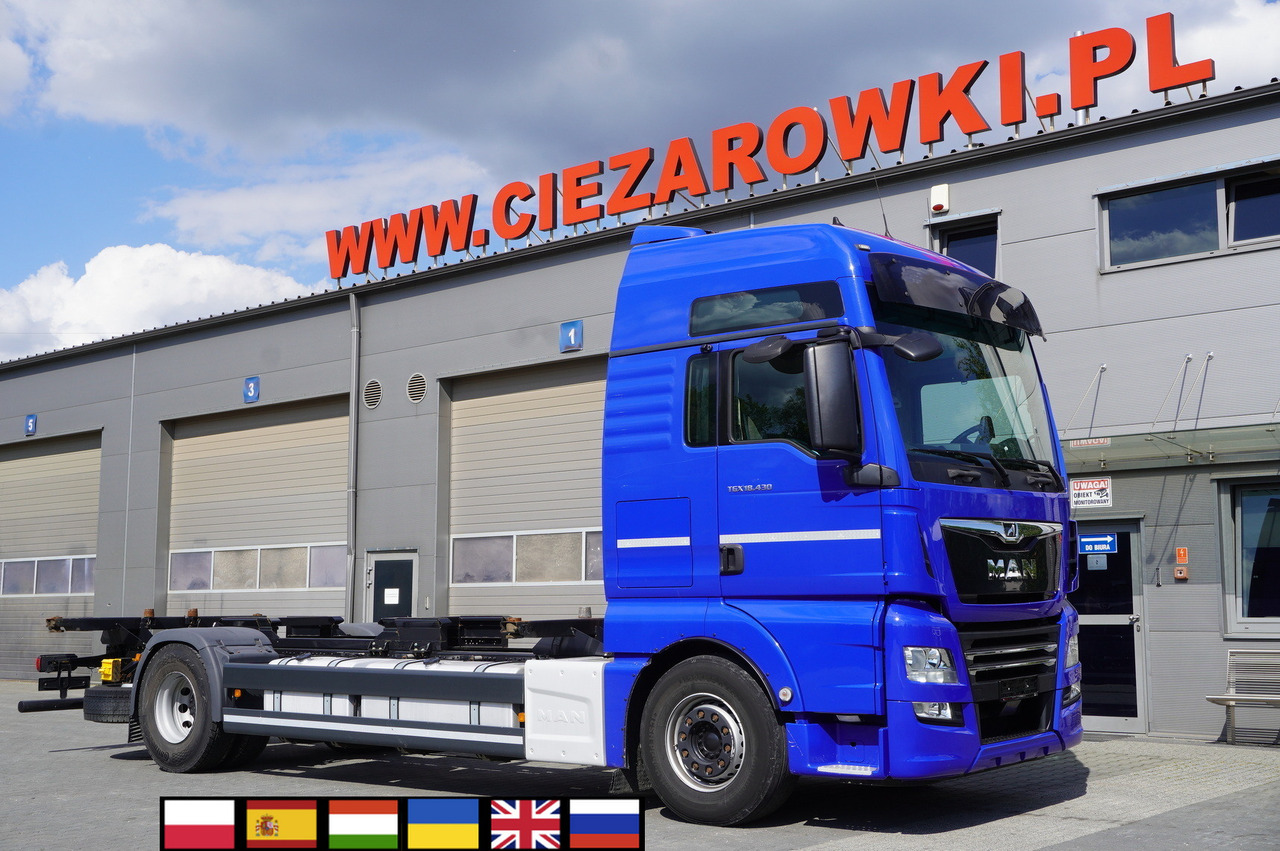 MAN TGX 18.430 / BDF / sleeping cab / 2021 / 4 units - Camión portacontenedore/ Intercambiable: foto 1 MAN TGX 18.430 / BDF / sleeping cab / 2021 / 4 units - Camión portacontenedore/ Intercambiable: foto 1