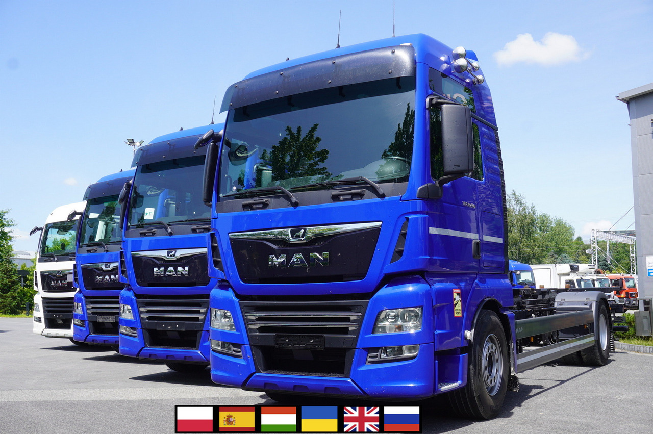 MAN TGX 18.430 / BDF / sleeping cab / 2021 / 4 units - Camión portacontenedore/ Intercambiable: foto 1 MAN TGX 18.430 / BDF / sleeping cab / 2021 / 4 units - Camión portacontenedore/ Intercambiable: foto 1