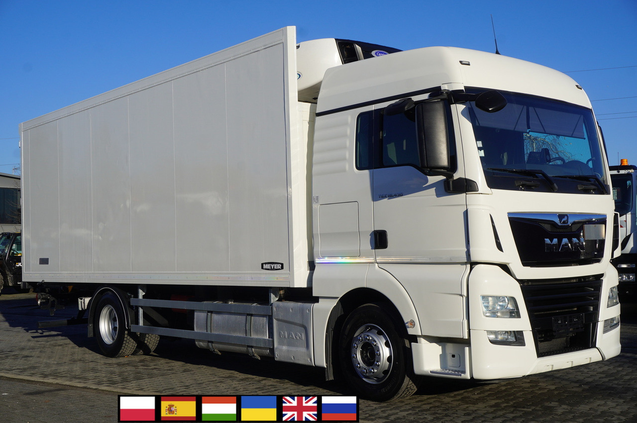 MAN TGX 18.430 E6 / Meyer 19 EPAL refrigerator / Sleeper cab - Camión frigorífico: foto 1 MAN TGX 18.430 E6 / Meyer 19 EPAL refrigerator / Sleeper cab - Camión frigorífico: foto 1