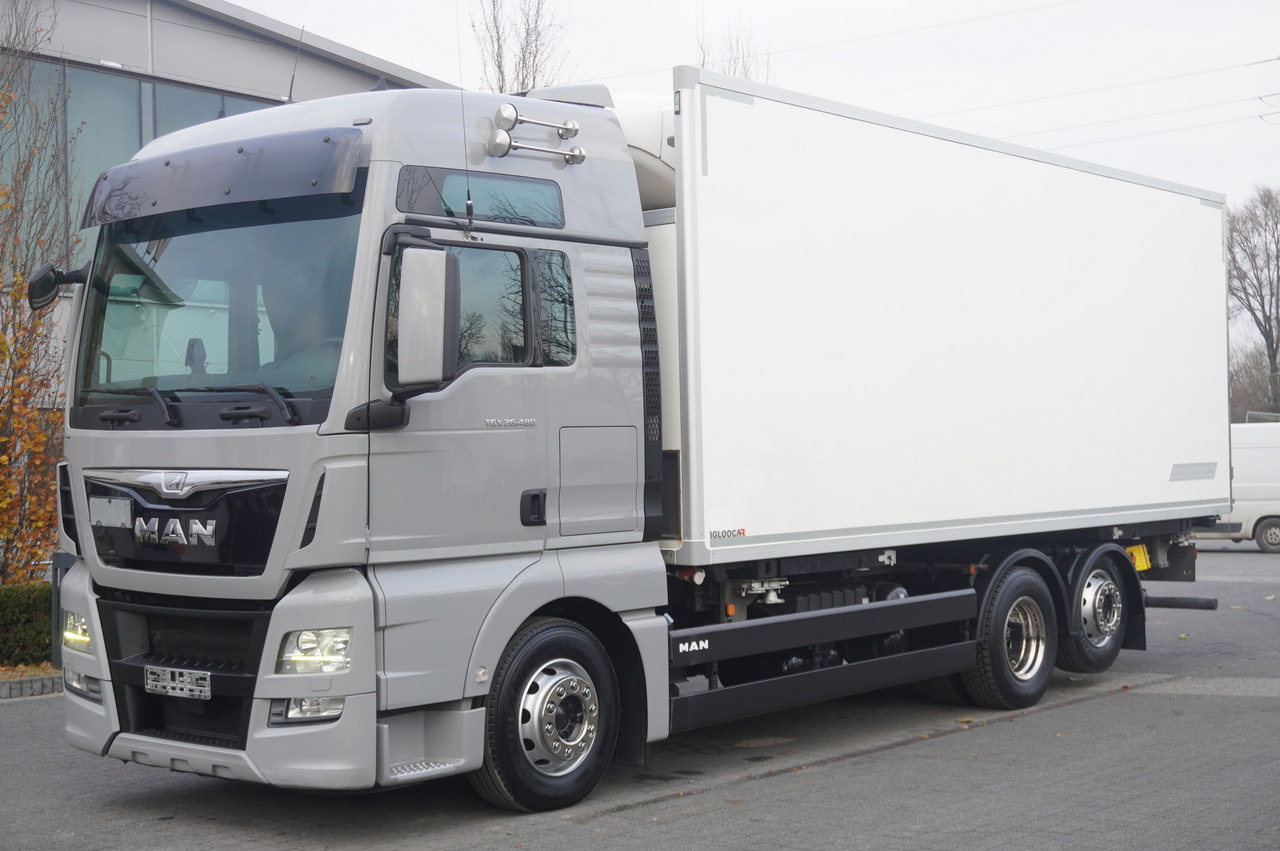 MAN TGX 26.480 / 6x2 / Chłodnia BDF Igloocar 18 palet / Thermoking - Camión frigorífico: foto 1 MAN TGX 26.480 / 6x2 / Chłodnia BDF Igloocar 18 palet / Thermoking - Camión frigorífico: foto 1