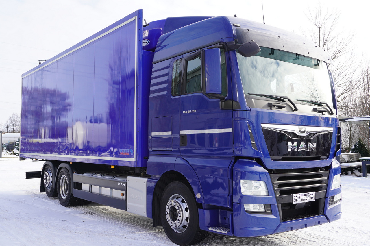 MAN TGX 26.510 6×2 E6 2021 / ATP/FRC / Schmitz FLOWER refrigerator 19 pallets / steering axle / 2 units - Camión frigorífico: foto 2 MAN TGX 26.510 6×2 E6 2021 / ATP/FRC / Schmitz FLOWER refrigerator 19 pallets / steering axle / 2 units - Camión frigorífico: foto 2