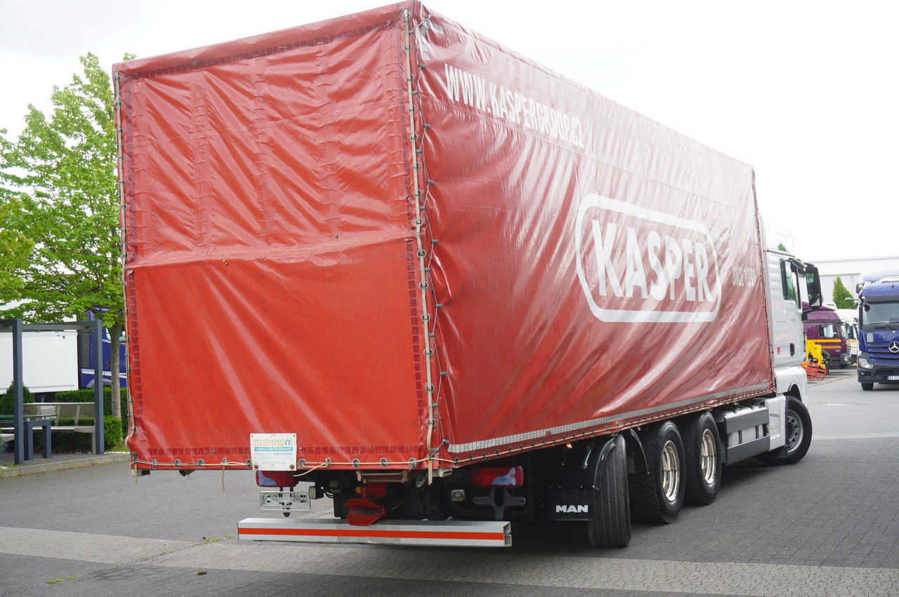 MAN TGX 35.580 E6 8x4 /4 / 23 EPAL tarp superstructure / 4th axle steered - Camión lona: foto 4 MAN TGX 35.580 E6 8x4 /4 / 23 EPAL tarp superstructure / 4th axle steered - Camión lona: foto 4