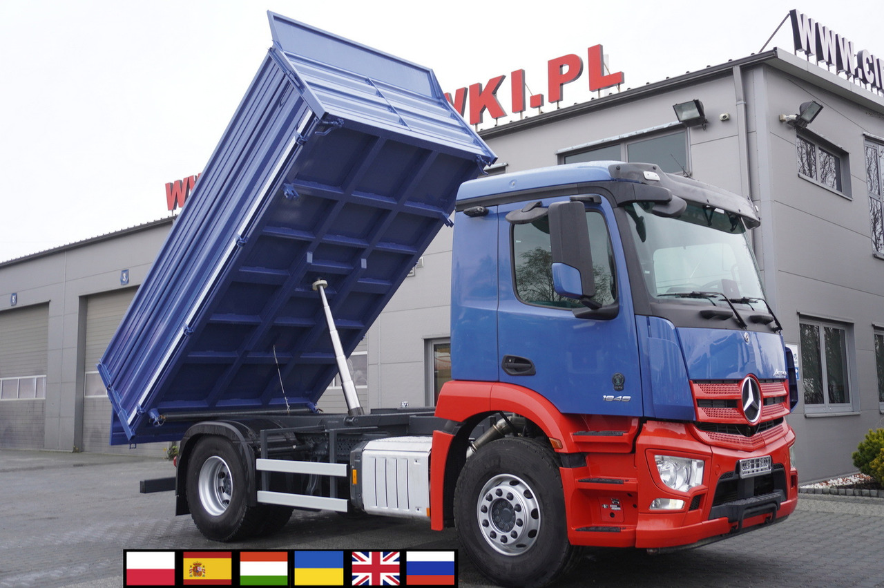 MERCEDES-BENZ Actros 1846 4×2 / NEW 3-sided tipper / 10 t load cap / Diff. lock - Camión volquete: foto 1 MERCEDES-BENZ Actros 1846 4×2 / NEW 3-sided tipper / 10 t load cap / Diff. lock - Camión volquete: foto 1