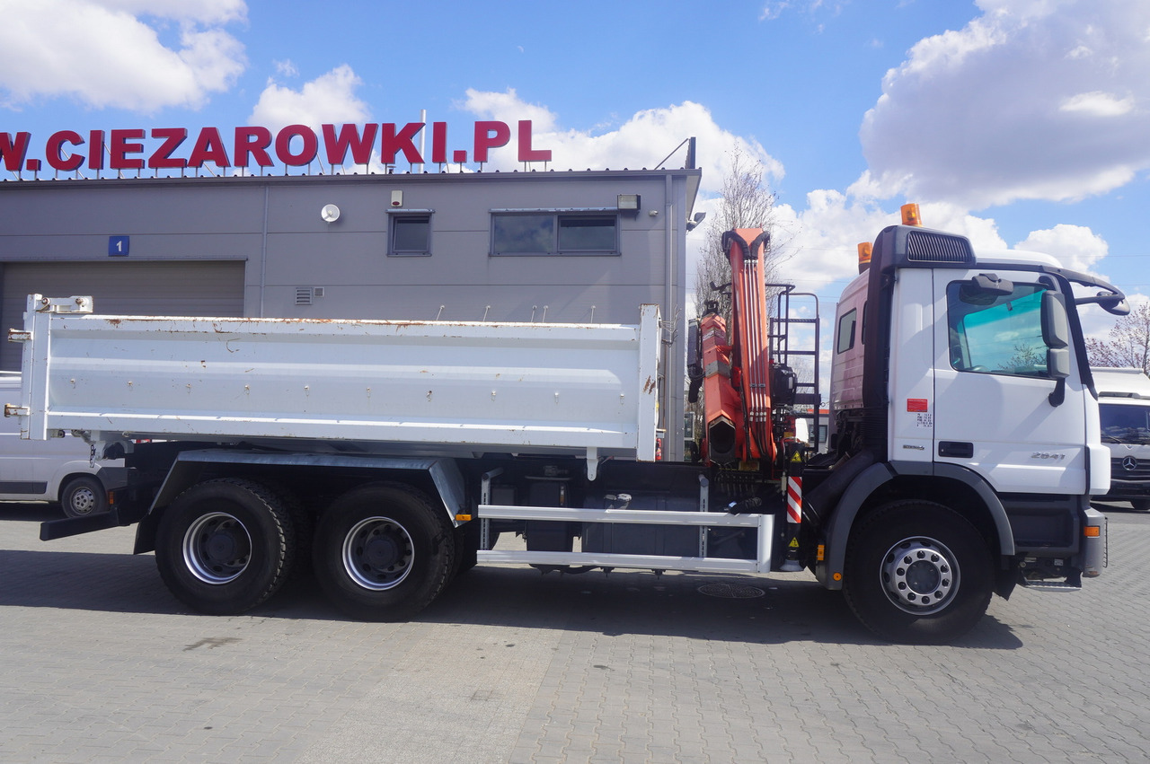 Camión grúa, Camión grúa MERCEDES-BENZ Actros 2641 6×4 E5 / Crane / Dumper / 110000 km!: foto 11