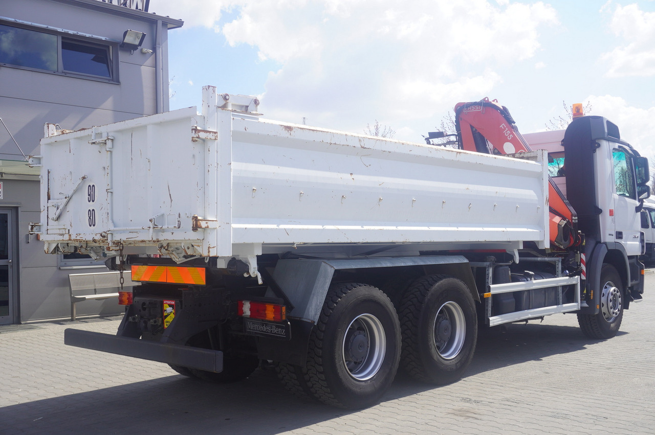Camión grúa, Camión grúa MERCEDES-BENZ Actros 2641 6×4 E5 / Crane / Dumper / 110000 km!: foto 12