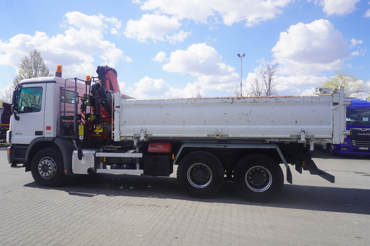 Camión grúa, Camión grúa MERCEDES-BENZ Actros 2641 6×4 E5 / Crane / Dumper / 110000 km!: foto 13