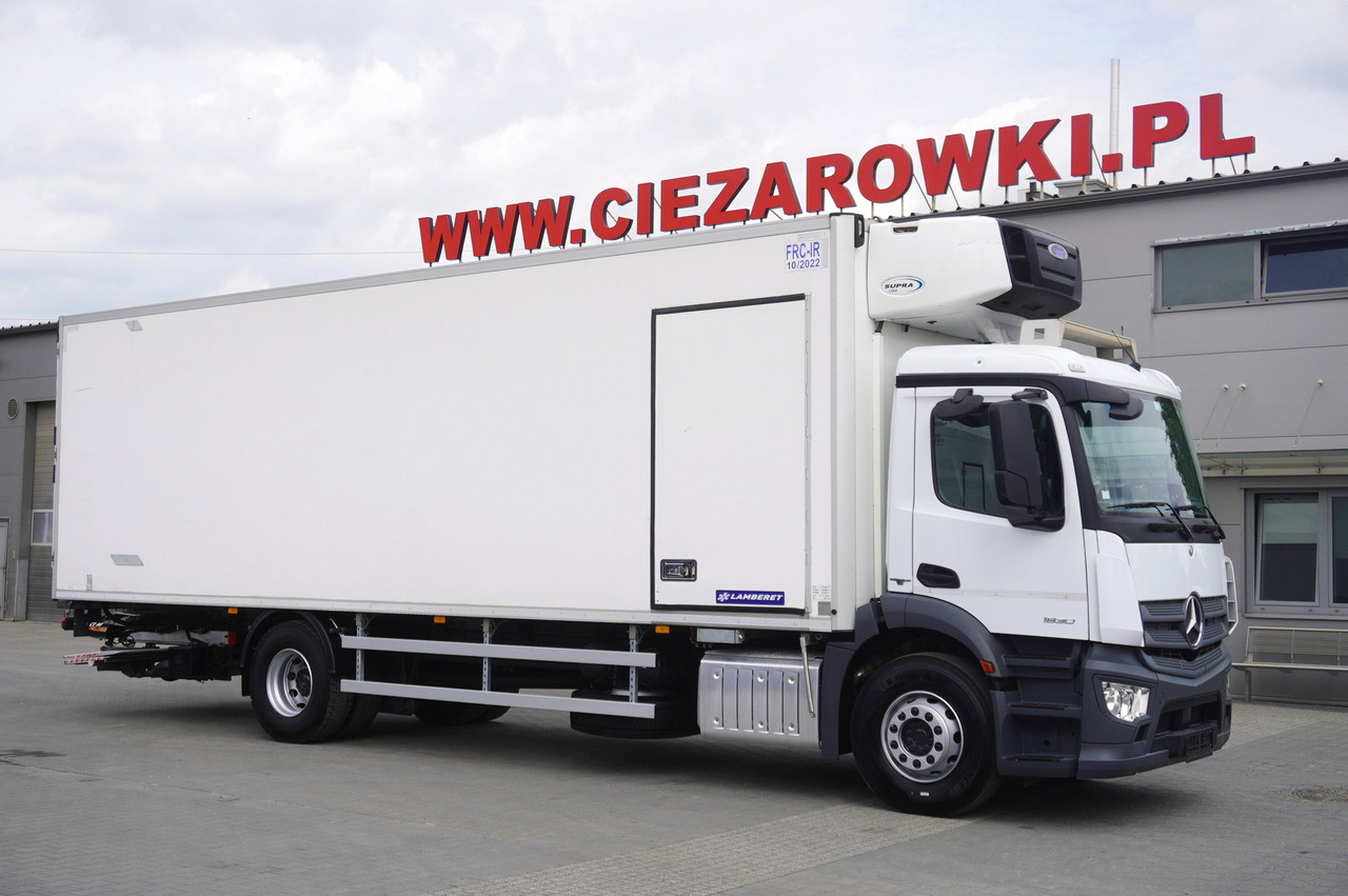 MERCEDES-BENZ Antos 1830 / Lamberet refrigerator superstructure 22 EPAL / Dhollandia lift 2000 kg - Camión frigorífico: foto 1 MERCEDES-BENZ Antos 1830 / Lamberet refrigerator superstructure 22 EPAL / Dhollandia lift 2000 kg - Camión frigorífico: foto 1
