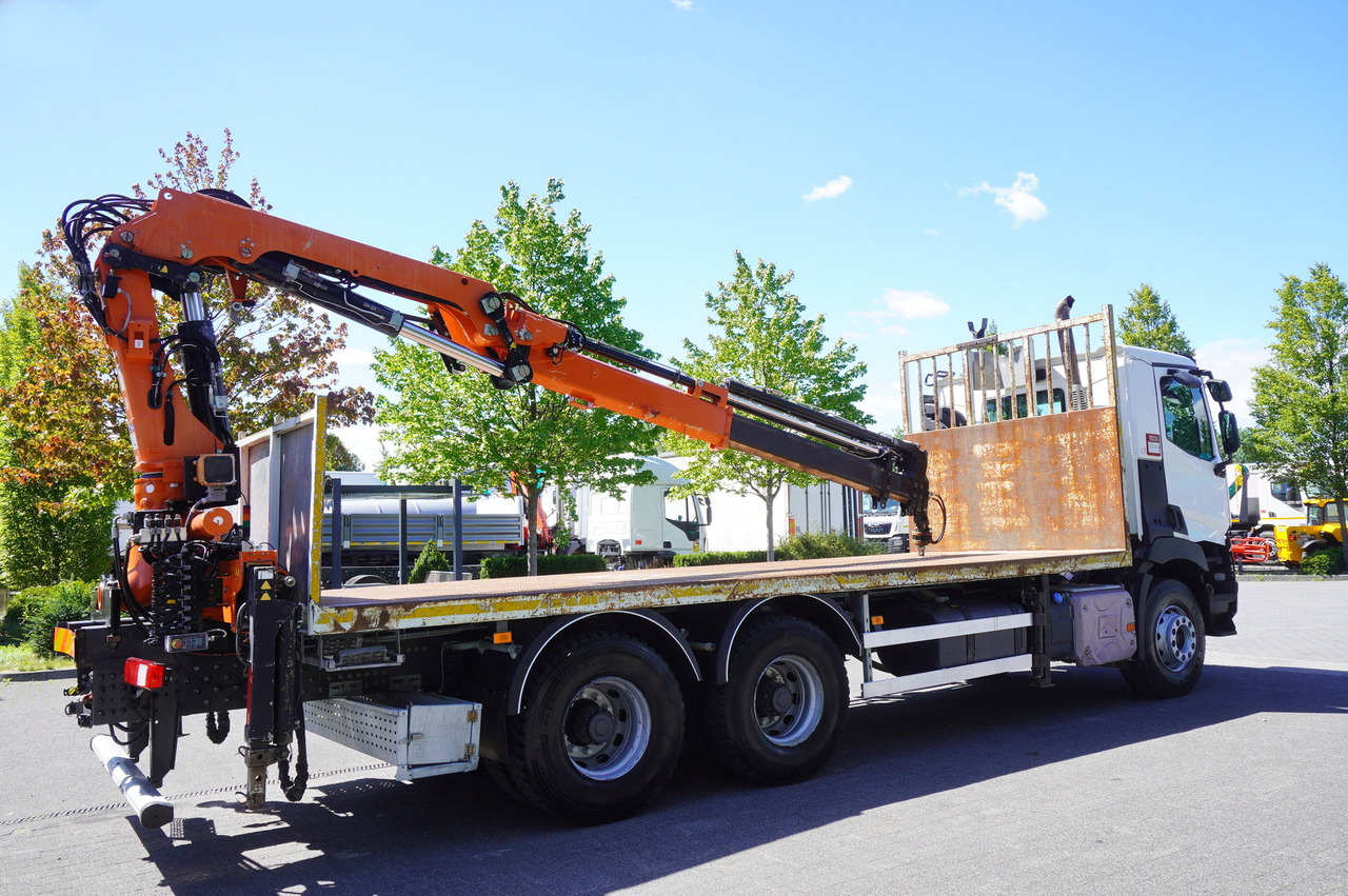RENAULT C380 Comfort 6x4 / Atlas 6.1 T crane / range 12.3 m - Camión caja abierta, Camión grúa: foto 4 RENAULT C380 Comfort 6x4 / Atlas 6.1 T crane / range 12.3 m - Camión caja abierta, Camión grúa: foto 4