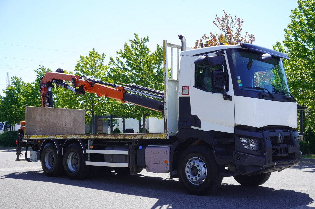 RENAULT C380 Comfort 6x4 / Atlas 6.1 T crane / range 12.3 m - Camión caja abierta, Camión grúa: foto 5 RENAULT C380 Comfort 6x4 / Atlas 6.1 T crane / range 12.3 m - Camión caja abierta, Camión grúa: foto 5