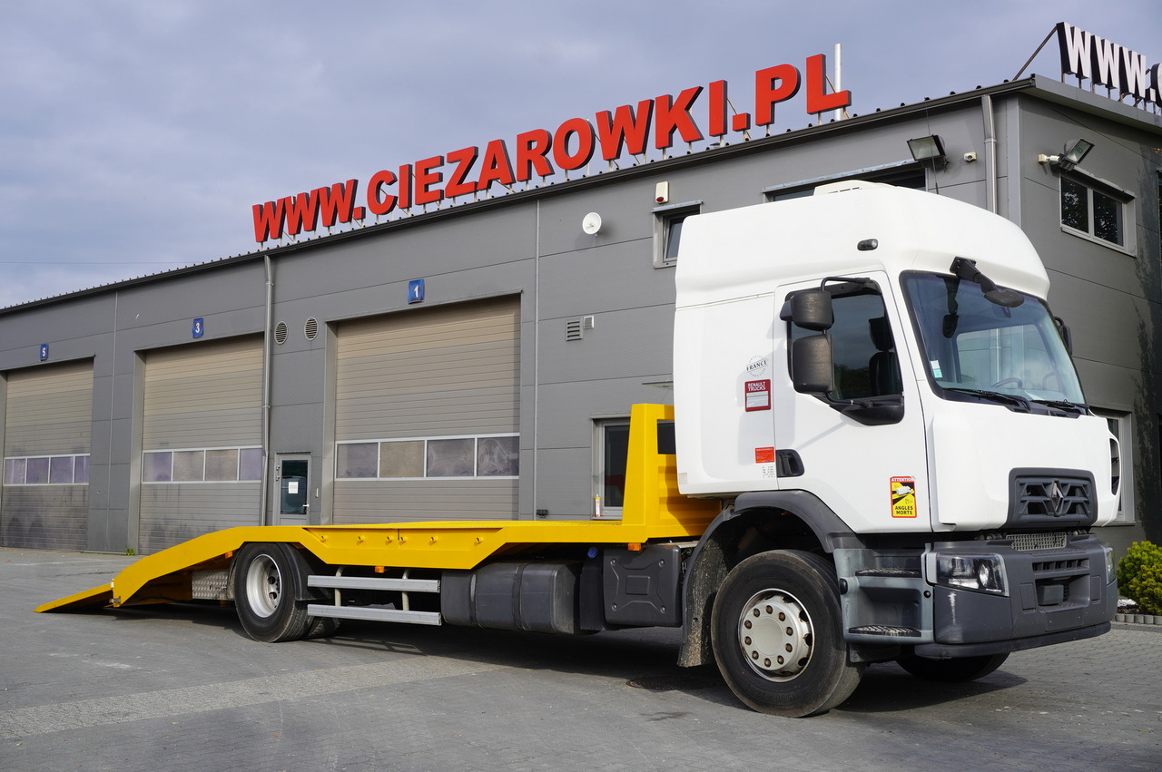 RENAULT D19 Wide Glob / 7.8 m NEW tow truck / 280 tho. km - Camión portavehículos: foto 2 RENAULT D19 Wide Glob / 7.8 m NEW tow truck / 280 tho. km - Camión portavehículos: foto 2