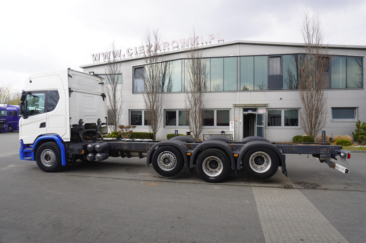 SCANIA G500 8x2 / 2nd axis steered / Chassis 8.35 m / 2021 - Camión grúa: foto 4 SCANIA G500 8x2 / 2nd axis steered / Chassis 8.35 m / 2021 - Camión grúa: foto 4