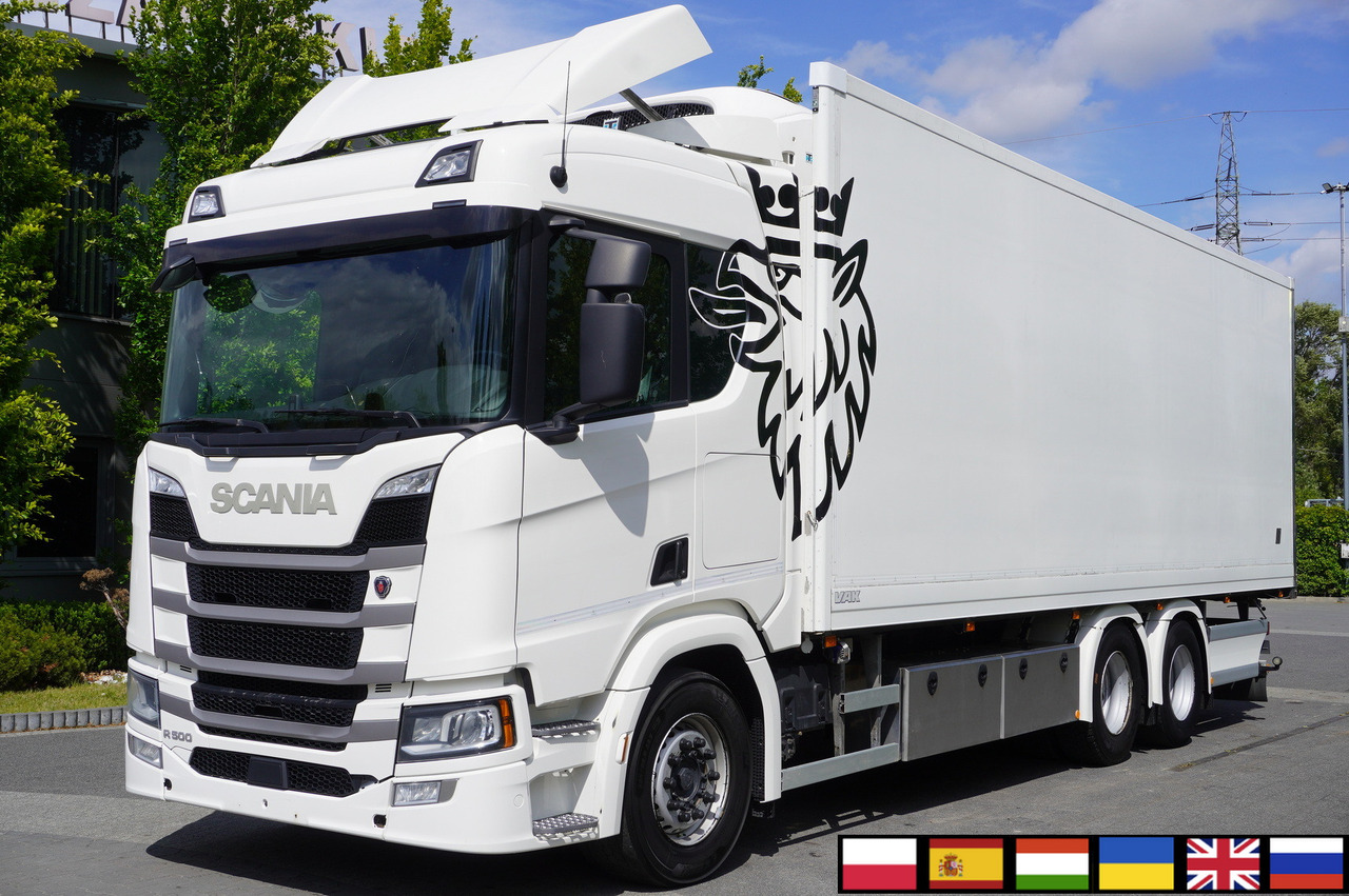SCANIA R500 6x2 E6 refrigerated Doppelstock 40 EPAL - Camión frigorífico: foto 1 SCANIA R500 6x2 E6 refrigerated Doppelstock 40 EPAL - Camión frigorífico: foto 1