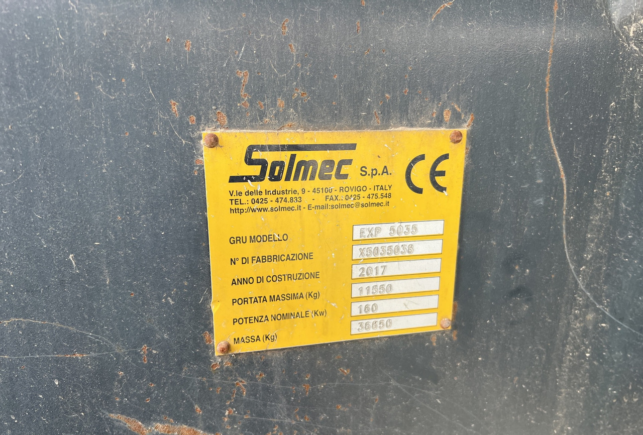 Manipulador de materiales Solmec EXP 5035 / 6050 mth ! / 37t material handler: foto 34