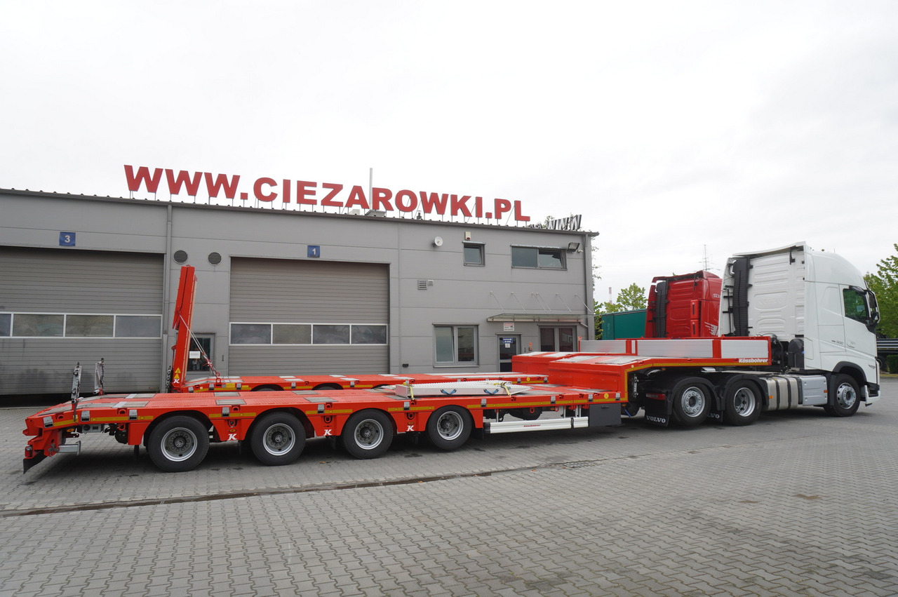 VOLVO FH 500 6 × 2 Globetrotter XL / 2023 / 114 thousand km / Brand-new low-loader Kässbohrer LB3E semi-trailer - Camión portavehículos: foto 3 VOLVO FH 500 6 × 2 Globetrotter XL / 2023 / 114 thousand km / Brand-new low-loader Kässbohrer LB3E semi-trailer - Camión portavehículos: foto 3