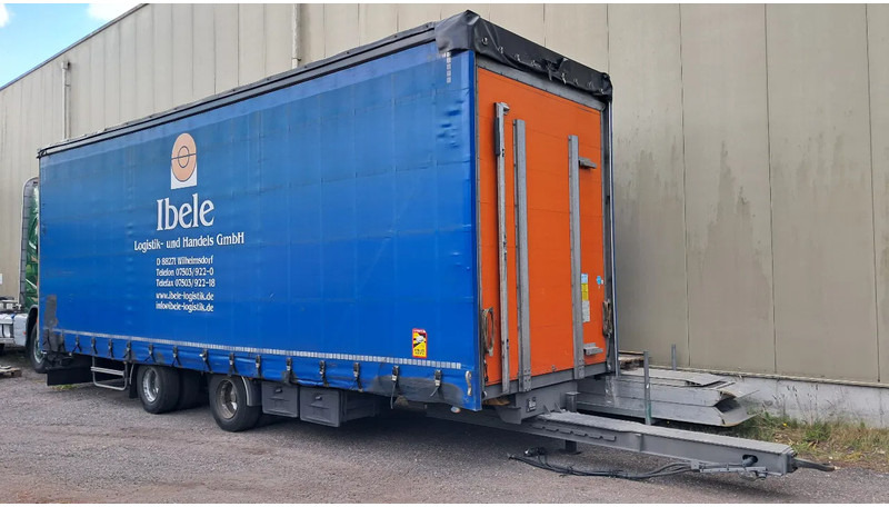 H&W HWTPAS20 9,12M Jumbo Tandem BPW Achse Scheibedach - Remolque caja cerrada: foto 1 H&W HWTPAS20 9,12M Jumbo Tandem BPW Achse Scheibedach - Remolque caja cerrada: foto 1