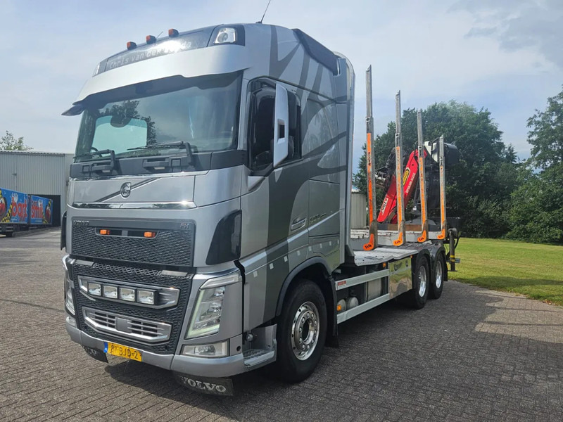 Volvo FH 500 GT XL | 6X4 | Palfinger M10Z | Dynamic Steering | Smart Tacho - Camión forestal, Camión grúa: foto 1 Volvo FH 500 GT XL | 6X4 | Palfinger M10Z | Dynamic Steering | Smart Tacho - Camión forestal, Camión grúa: foto 1