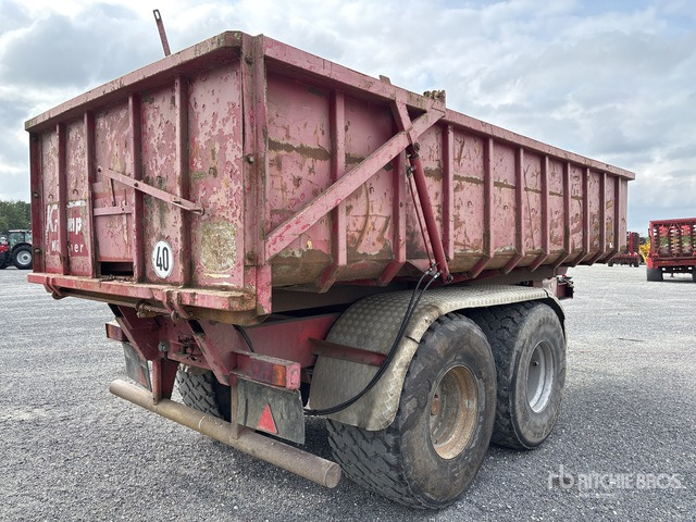 1996 Krampe TWK 18 Goliath End Dump Trailer - Semirremolque volquete: foto 4 1996 Krampe TWK 18 Goliath End Dump Trailer - Semirremolque volquete: foto 4