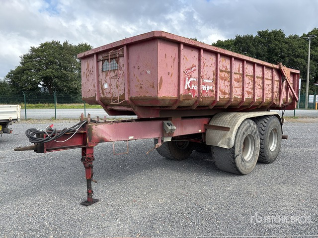 1996 Krampe TWK 18 Goliath End Dump Trailer - Semirremolque volquete: foto 2 1996 Krampe TWK 18 Goliath End Dump Trailer - Semirremolque volquete: foto 2