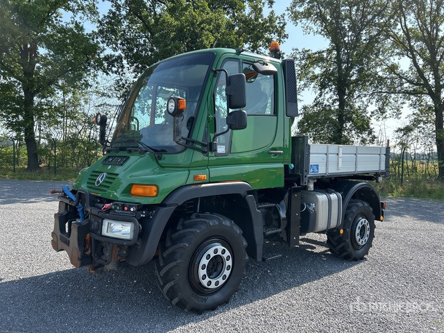 2007 Mercedes-Benz Unimog U400 4x4 Utility Truck - Desbrozadora de martillos/ Trituradora: foto 2 2007 Mercedes-Benz Unimog U400 4x4 Utility Truck - Desbrozadora de martillos/ Trituradora: foto 2