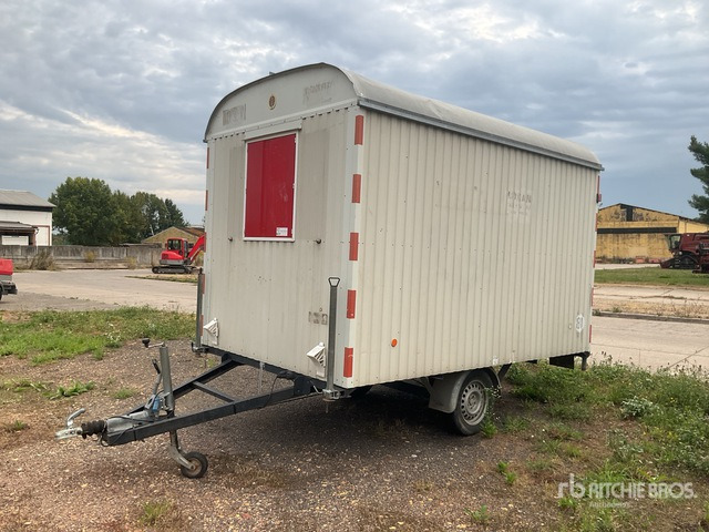 2012 Warrlich 3,50/80/KM/H S/A Enclosed Trailer - Casa contenedor, Remolque: foto 1 2012 Warrlich 3,50/80/KM/H S/A Enclosed Trailer - Casa contenedor, Remolque: foto 1