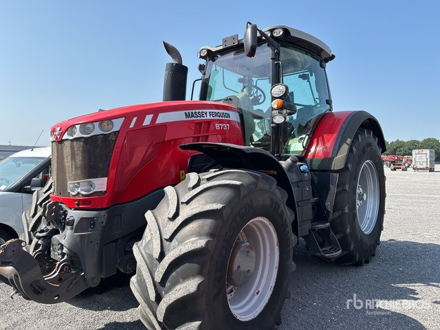 2014 Massey Ferguson 8737 DVT Exclusive 4WD Tractor - Tractor: foto 1 2014 Massey Ferguson 8737 DVT Exclusive 4WD Tractor - Tractor: foto 1