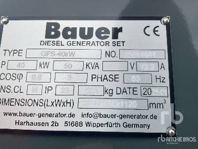 BAUER GENERATOREN GFS-40 ATS 50 kVA (Unused) - Generador industriale: foto 5 BAUER GENERATOREN GFS-40 ATS 50 kVA (Unused) - Generador industriale: foto 5