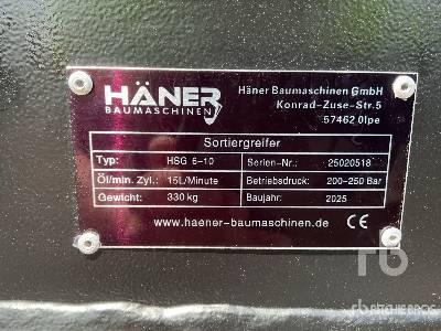 HAENER HSG 6.10 (Unused) - Pinza de manipulación: foto 5 HAENER HSG 6.10 (Unused) - Pinza de manipulación: foto 5