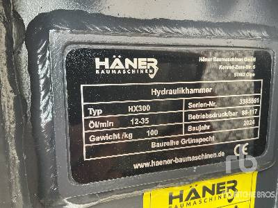 HAENER HX300 (Unused) - Martillo hidráulico: foto 5 HAENER HX300 (Unused) - Martillo hidráulico: foto 5