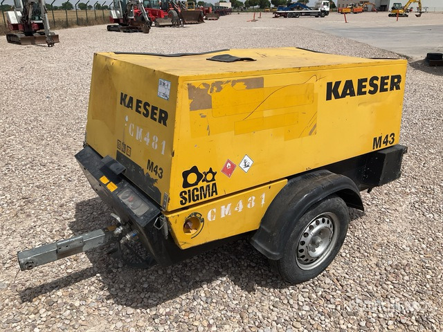 2007 Kaeser M43 Mobile Air Compressor - Compresor de aire: foto 2 2007 Kaeser M43 Mobile Air Compressor - Compresor de aire: foto 2