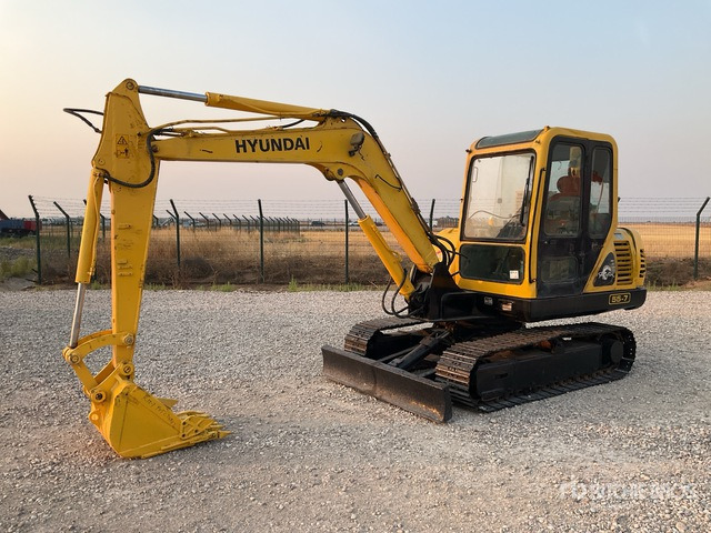 2010 Hyundai R55-7 Mini Excavator: <6.6t - Miniexcavadora: foto 2 2010 Hyundai R55-7 Mini Excavator: <6.6t - Miniexcavadora: foto 2