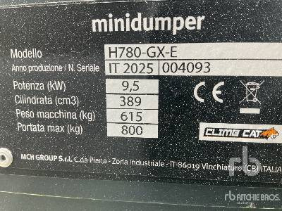 CLIMB CAT TIGER 800 Walk-Behind Self-Loading Mini ( ... - Maquinaria para hormigón: foto 5 CLIMB CAT TIGER 800 Walk-Behind Self-Loading Mini ( ... - Maquinaria para hormigón: foto 5