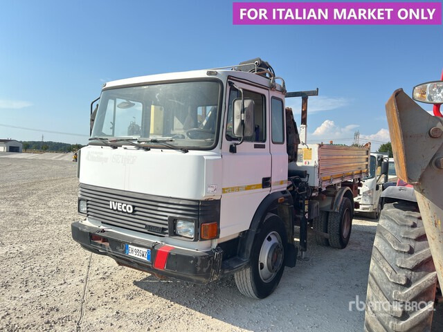 1987 Iveco 135 Hiab 092-3 2900 kg Articulated ... Dump Truck with Crane - Desbrozadora de martillos/ Trituradora: foto 1 1987 Iveco 135 Hiab 092-3 2900 kg Articulated ... Dump Truck with Crane - Desbrozadora de martillos/ Trituradora: foto 1